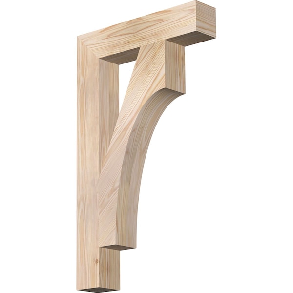 Ekena Millwork Westlake Block Smooth Bracket, Douglas Fir, 3 1/2"W x 18"D x 30"H BKT04X18X30WTL05SDF - main